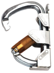 Stick Clip System mit Triple Lock Stahl Karabiner für Teleskopstangen zum Seileinbau, CT 3C716 56.00chf, CT3C4650A 31.00chf, im Online Shop bei VERTIC. Climbing Technology
