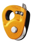 Micro Traxion_Umlenkrolle_Seilrolle_Ultraleicht_Petzl_VERTIC_Bigwall_Rettungsflaschenzug_Spaltenrettung_Rücklaufsperre_EN567_85gr._P53
